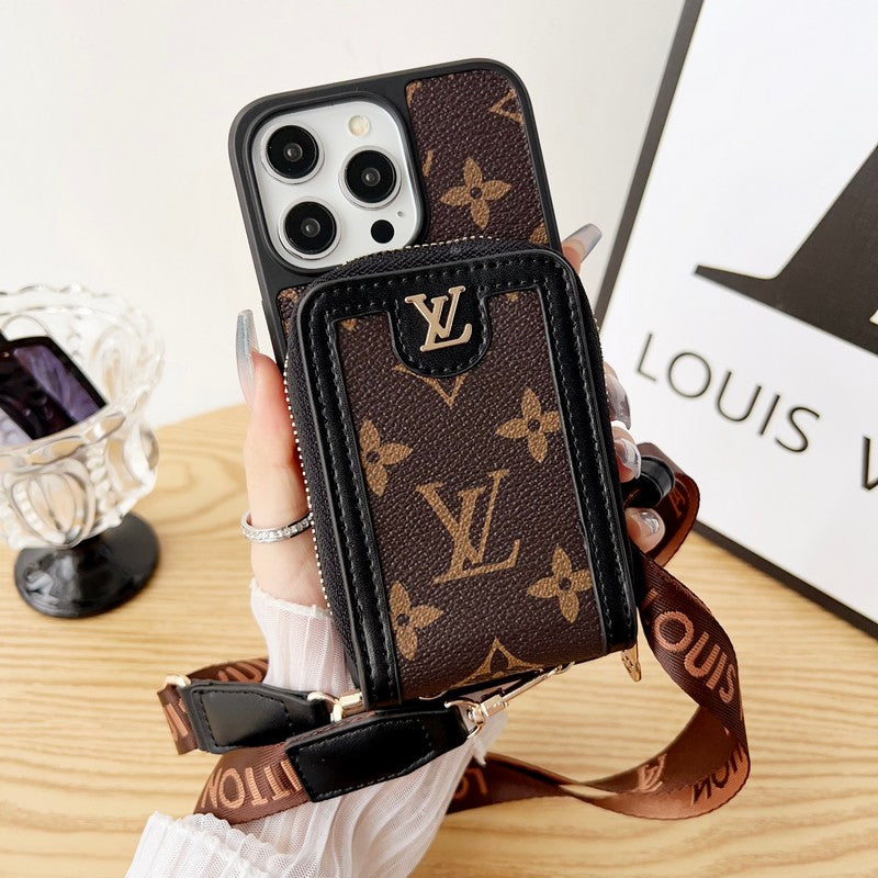 Lou Card Holder Chain iPhone Case