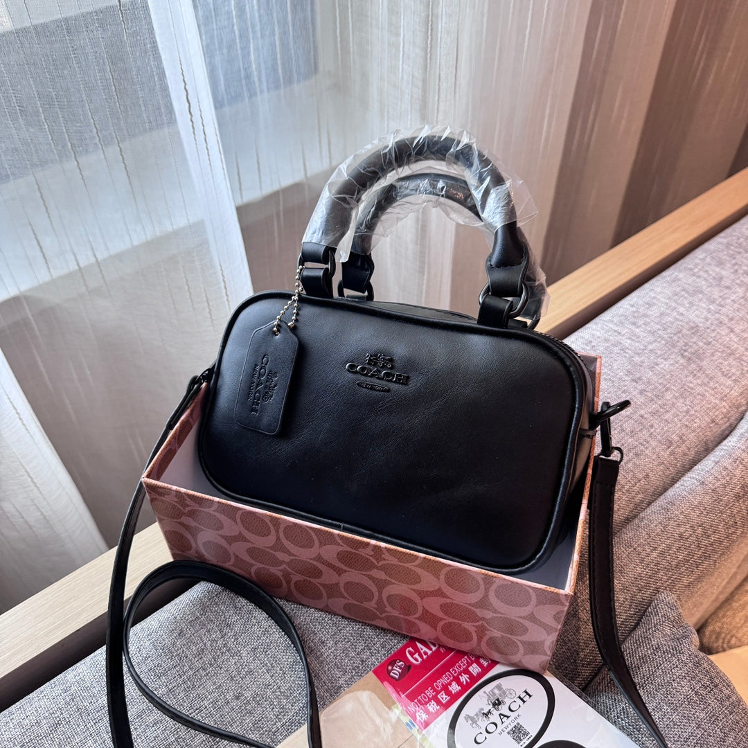 Luxe Texture Leather Handbag 015