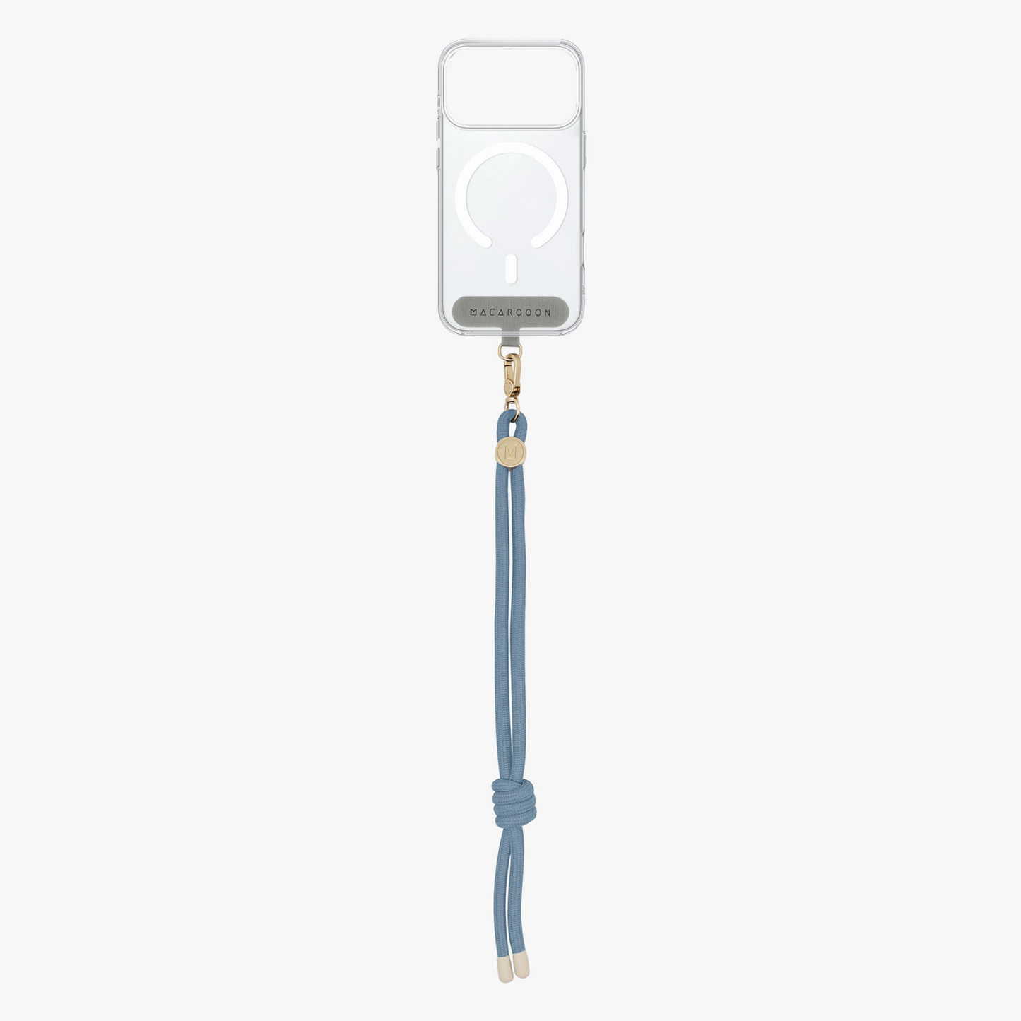 iPhone 17 Pro Clear Case with Wrist Rope Strap