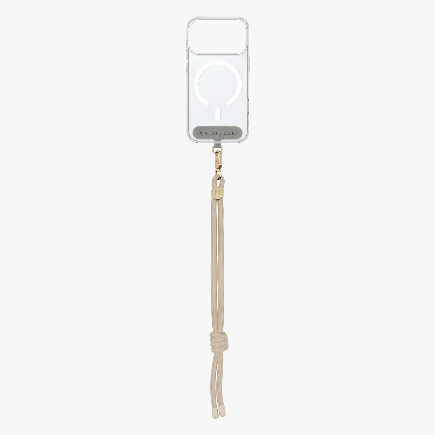 iPhone 17 Pro Clear Case with Wrist Rope Strap