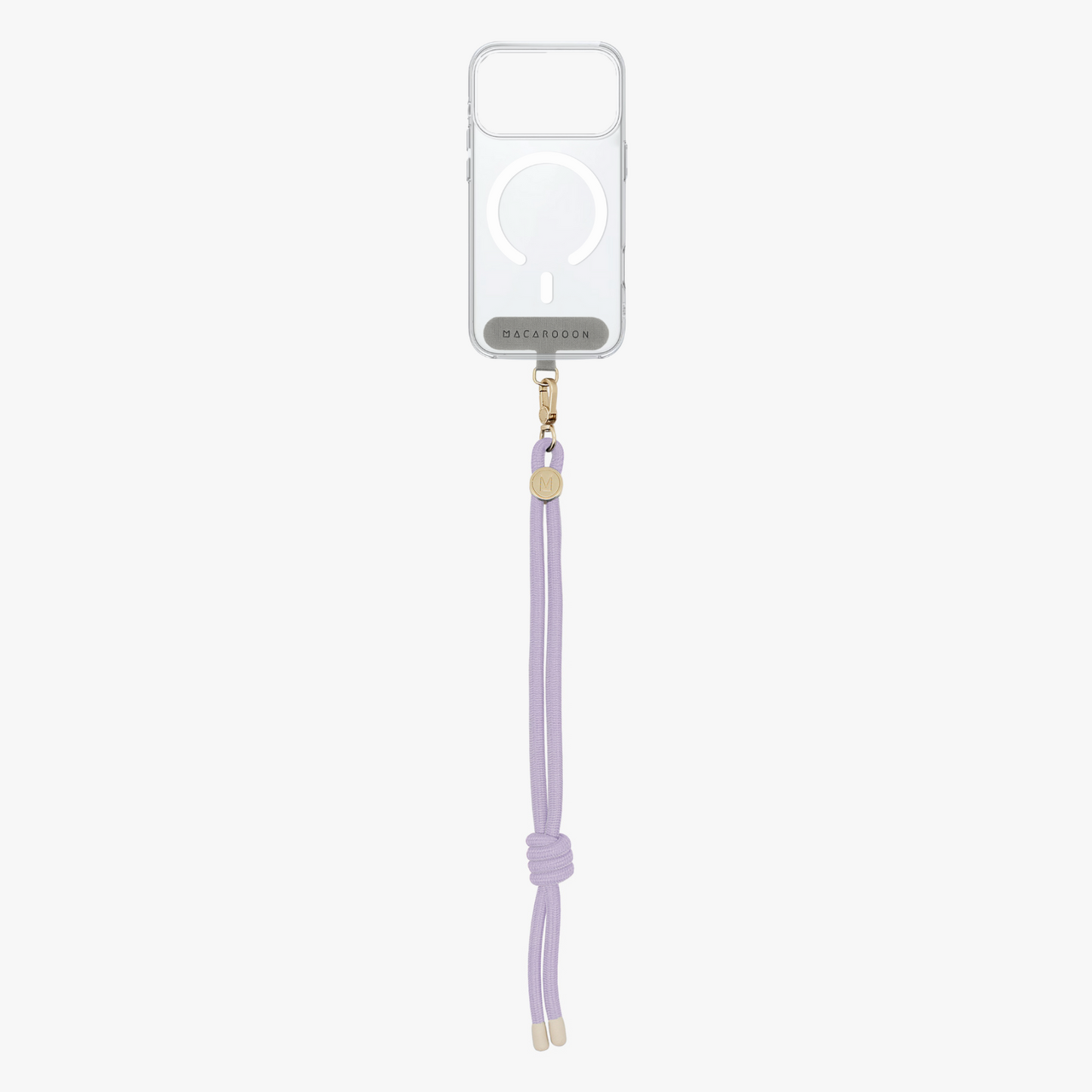 iPhone 17 Pro Clear Case with Wrist Rope Strap