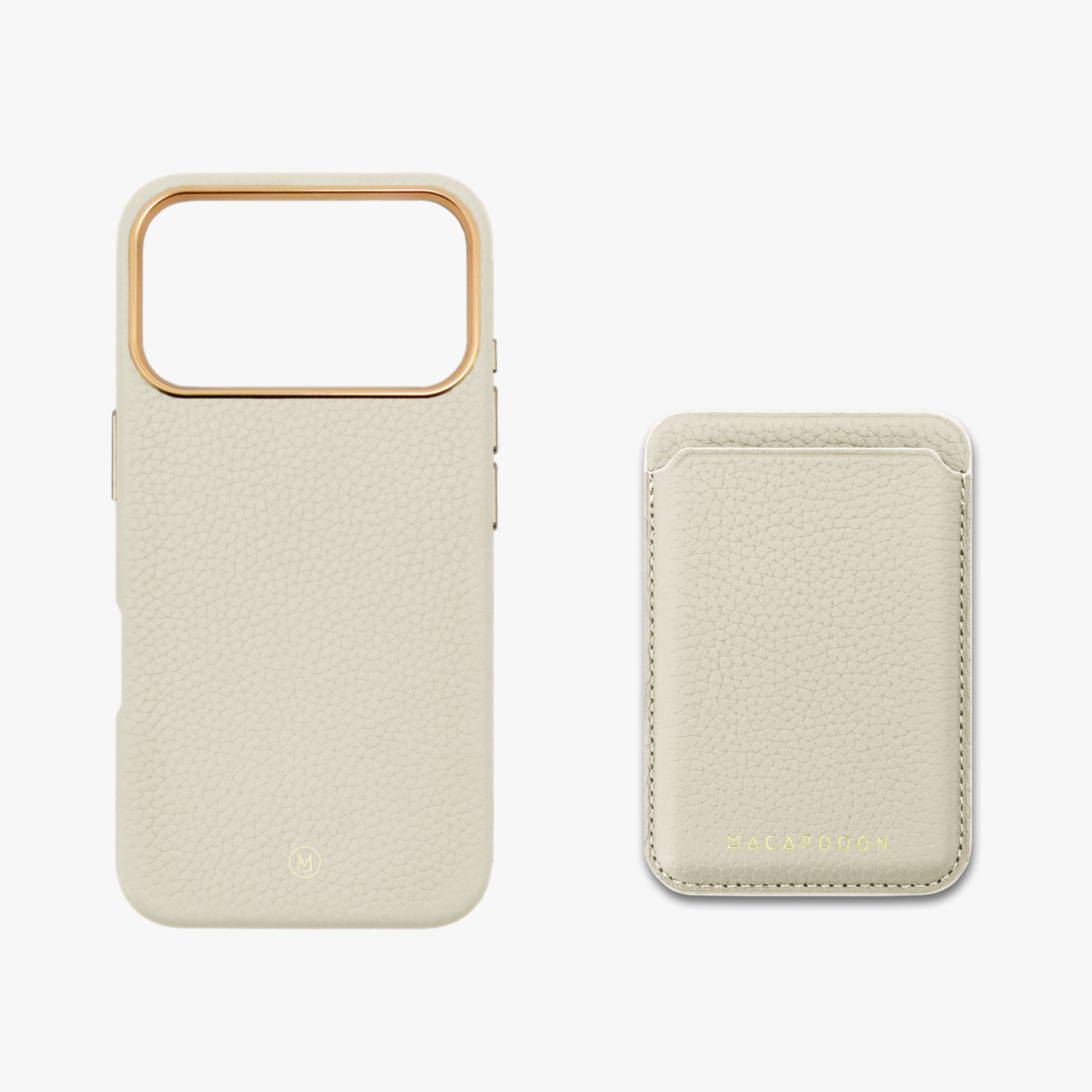 iPhone 17 Pro Leather MagSafe Case with Leather MagSafe Wallet Set