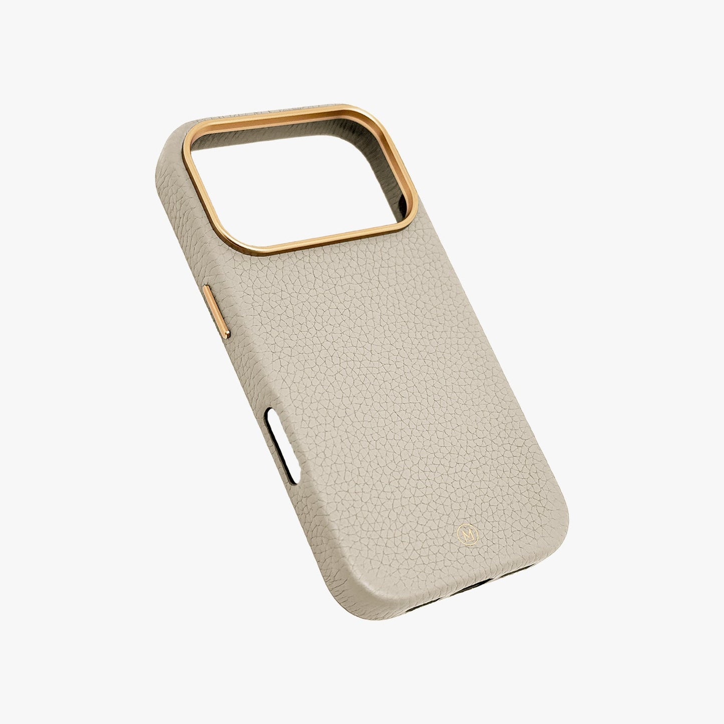 iPhone 17 Pro MagSafe Leather Case with Grippit Grip Stand