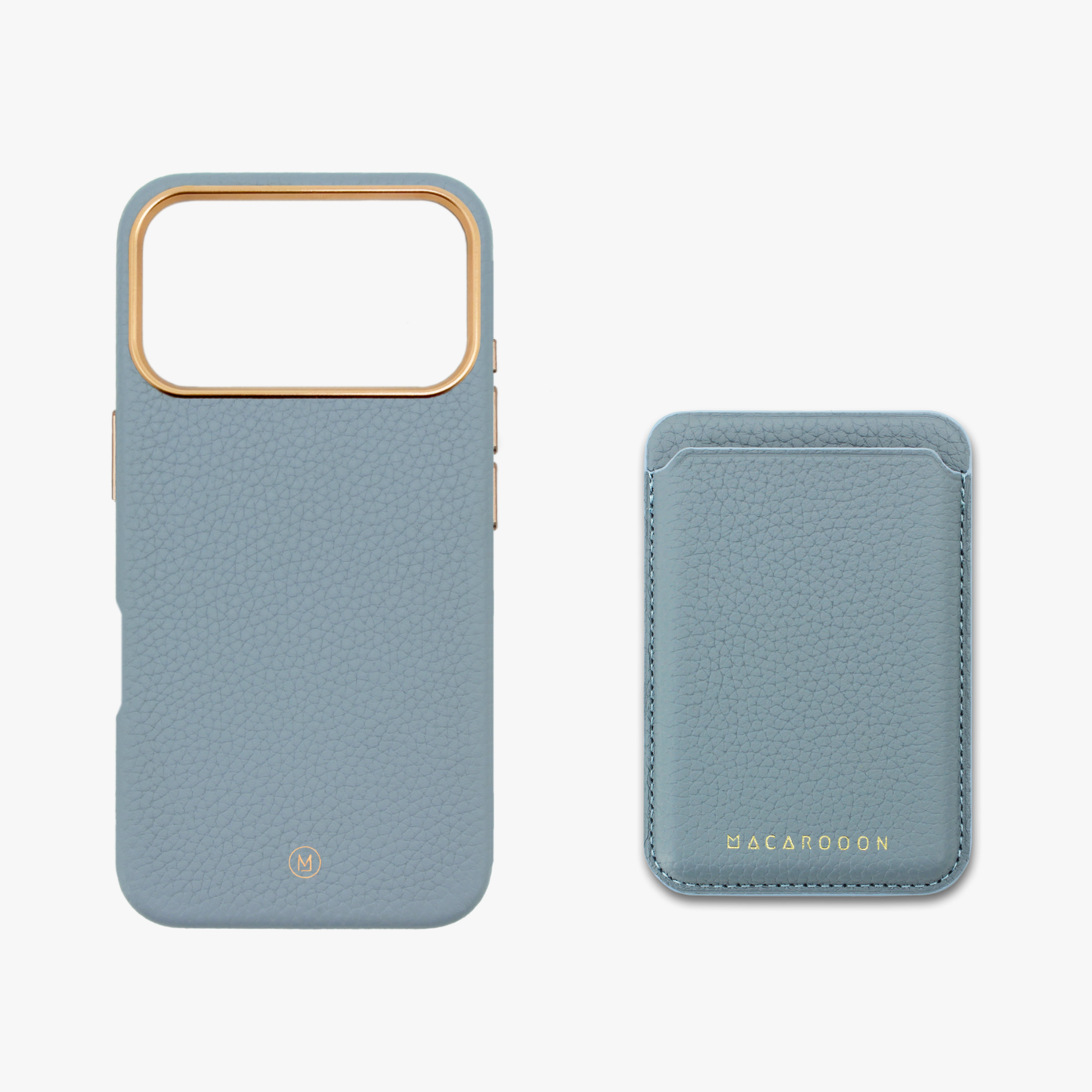 iPhone 17 Pro Leather MagSafe Case with Leather MagSafe Wallet Set