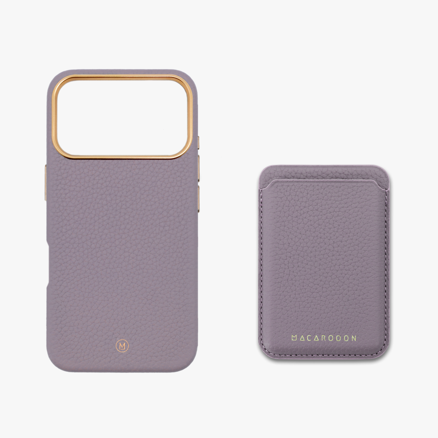 iPhone 17 Pro Leather MagSafe Case with Leather MagSafe Wallet Set