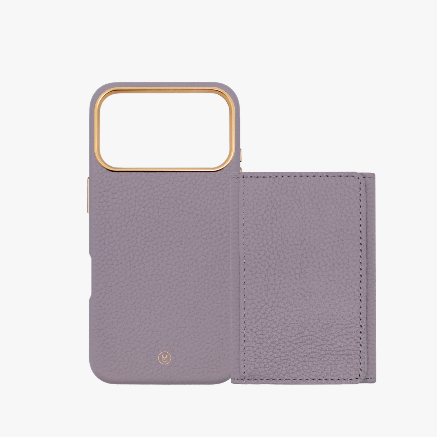 iPhone 17 Pro Leather Case with MagSafe Trifold Wallet Set