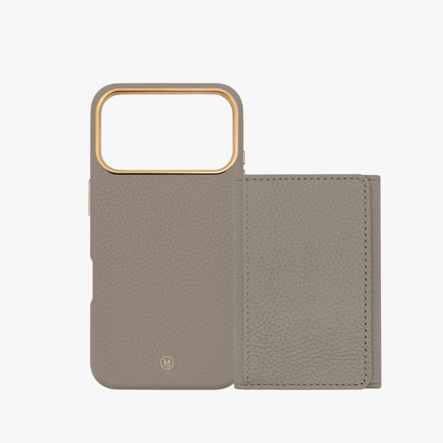 iPhone 17 Pro Leather Case with MagSafe Trifold Wallet Set