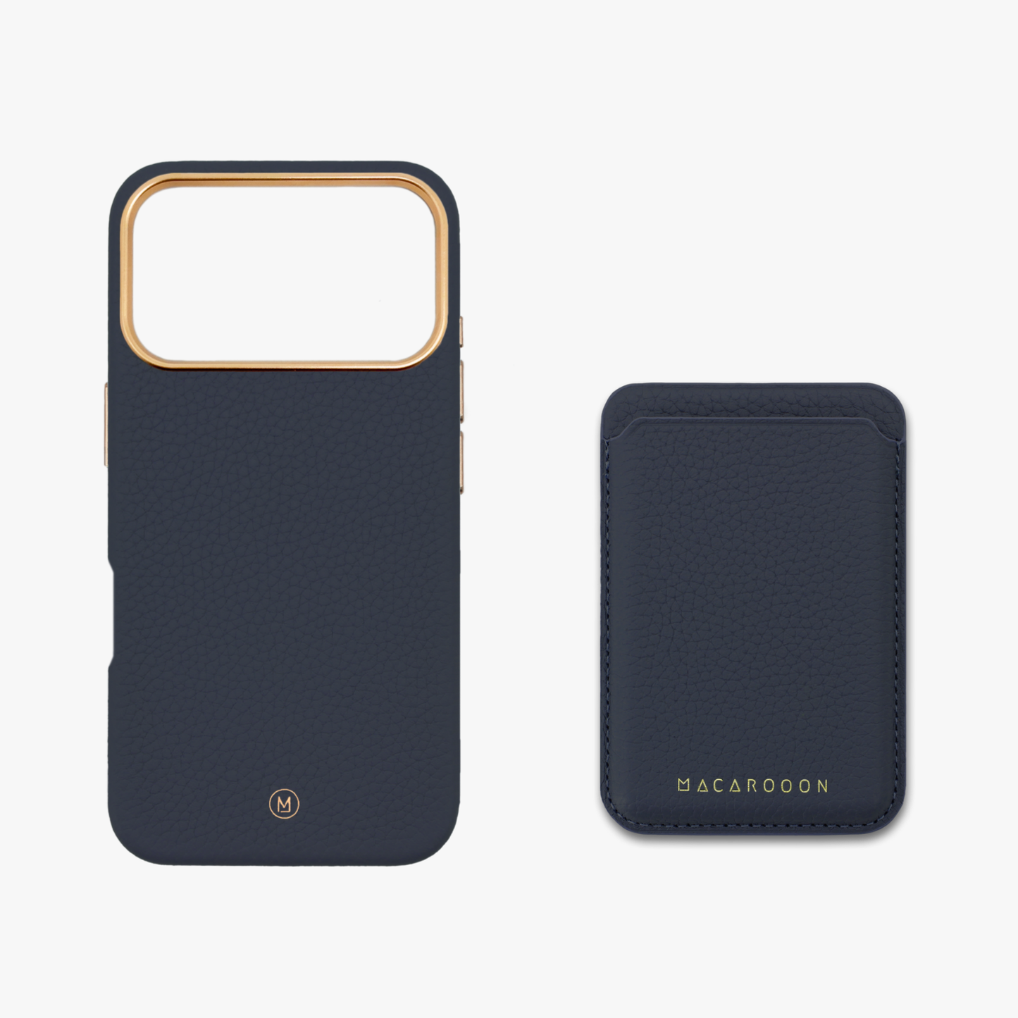 iPhone 17 Pro Leather MagSafe Case with Leather MagSafe Wallet Set