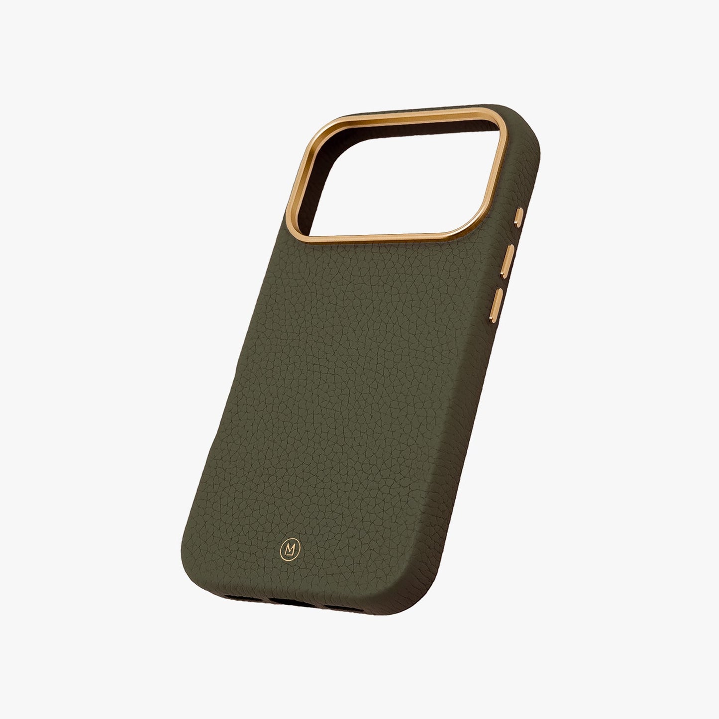 iPhone 17 Pro MagSafe Leather Case with Grippit Grip Stand