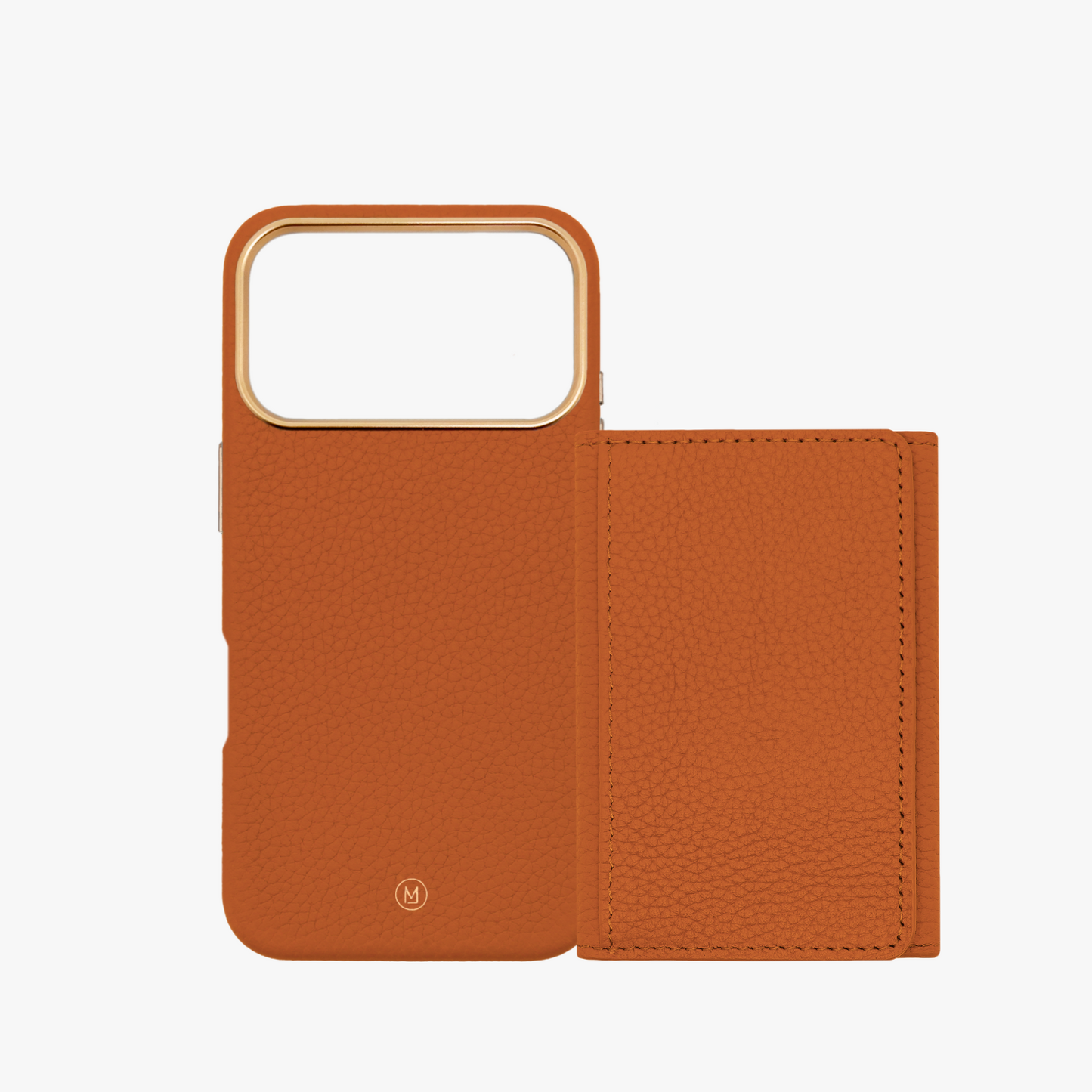 iPhone 17 Pro Leather Case with MagSafe Trifold Wallet Set