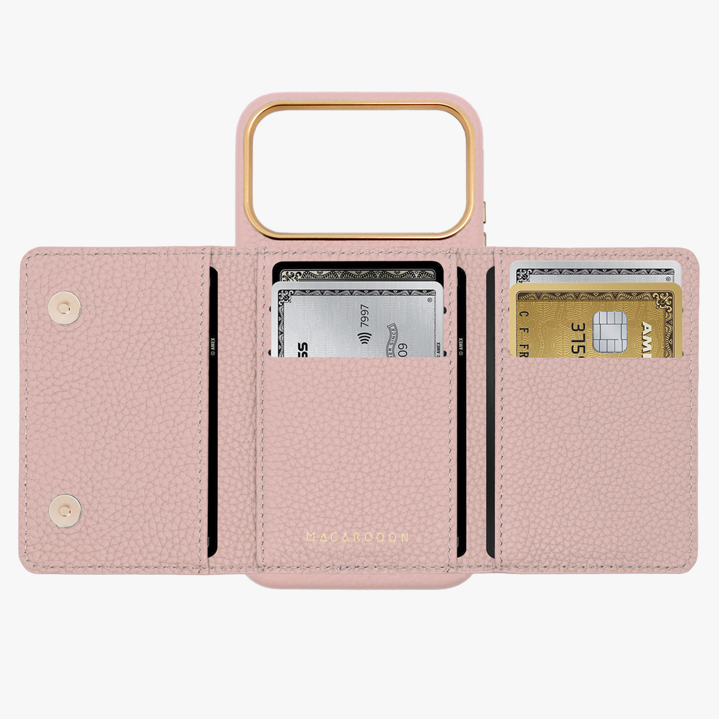 iPhone 17 Pro Leather Case with MagSafe Trifold Wallet Set