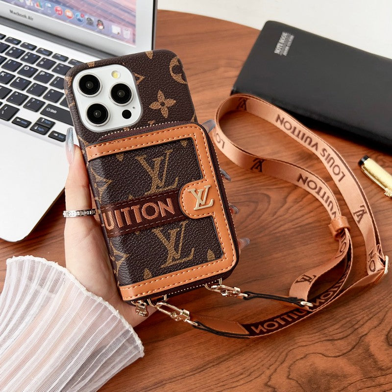 Lou Card Holder Chain iPhone Case