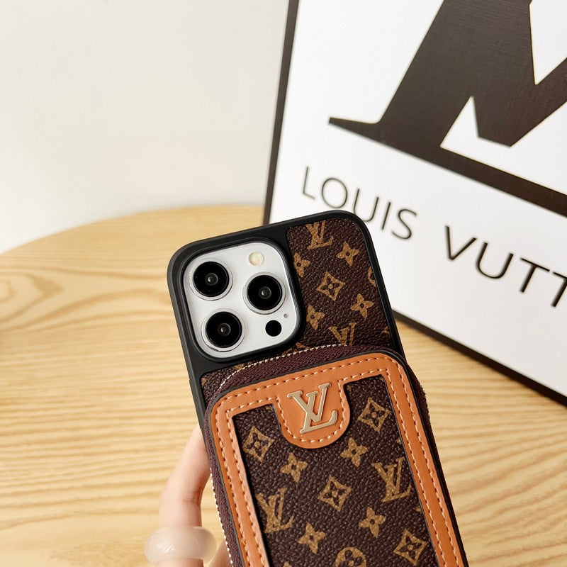 Lou Card Holder Chain iPhone Case