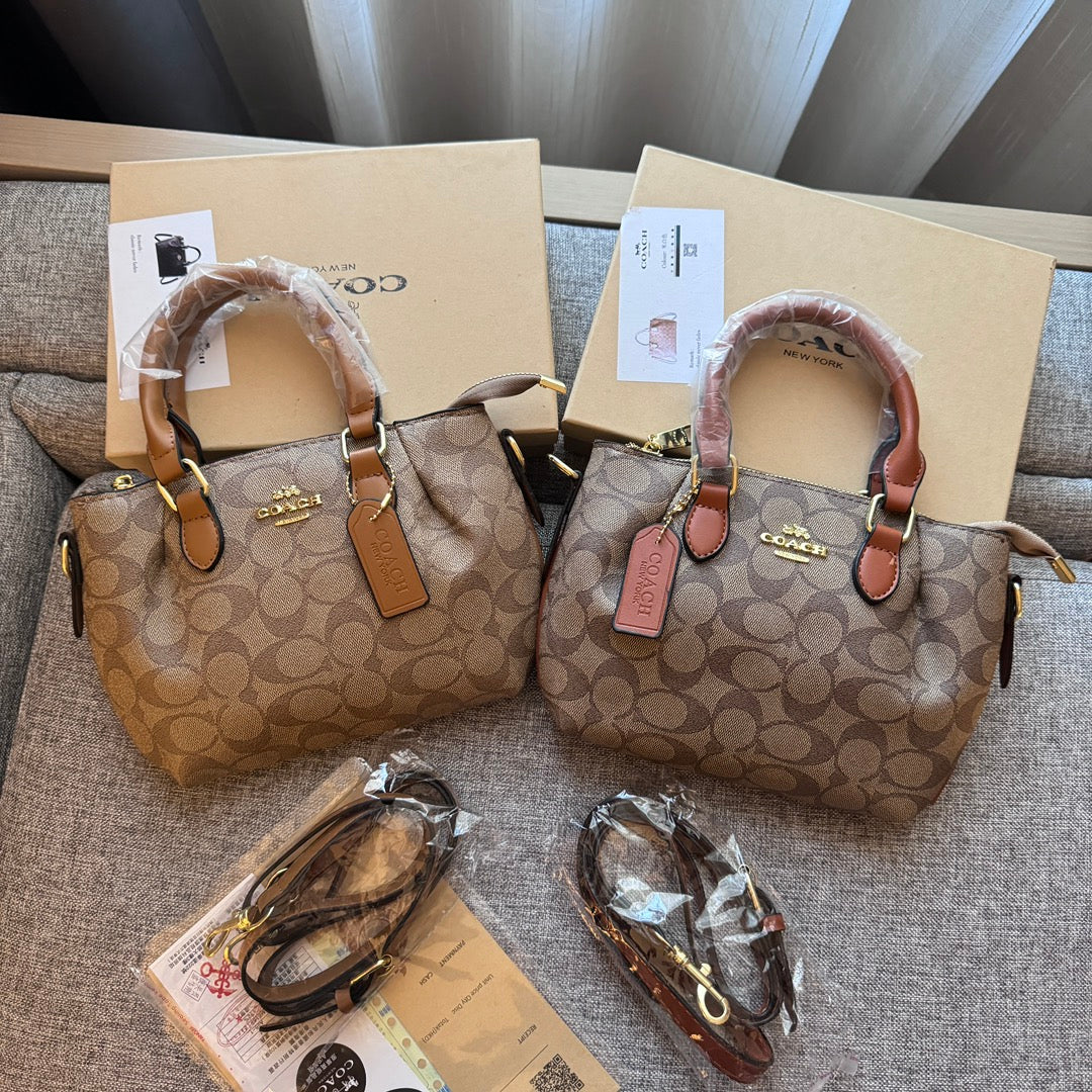 Luxe Texture Leather Handbag