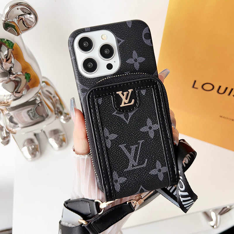Lou Card Holder Chain iPhone Case