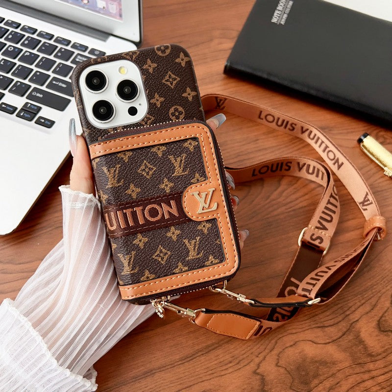 Lou Card Holder Chain iPhone Case