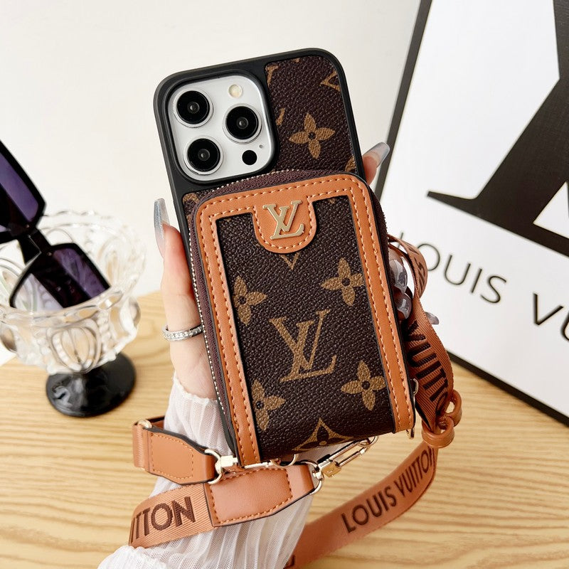 Lou Card Holder Chain iPhone Case