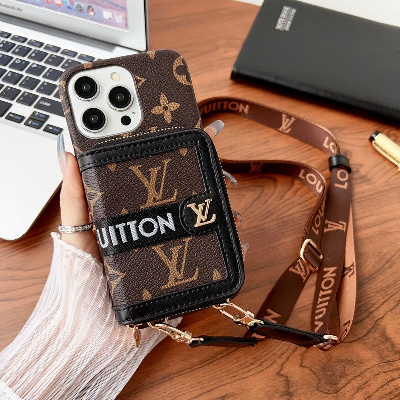 Lou Card Holder Chain iPhone Case