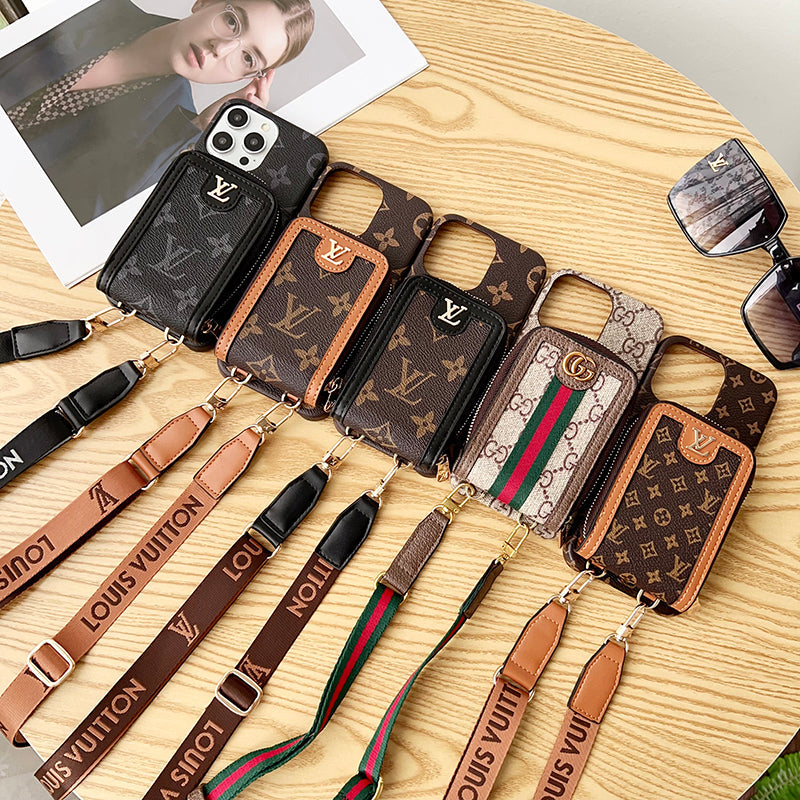 Lou Card Holder Chain iPhone Case