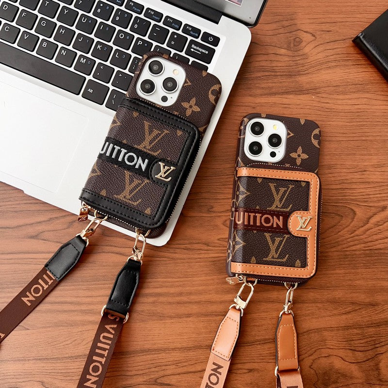 Lou Card Holder Chain iPhone Case