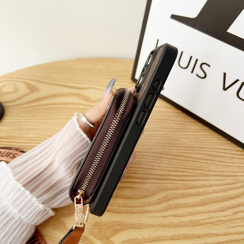 Lou Card Holder Chain iPhone Case