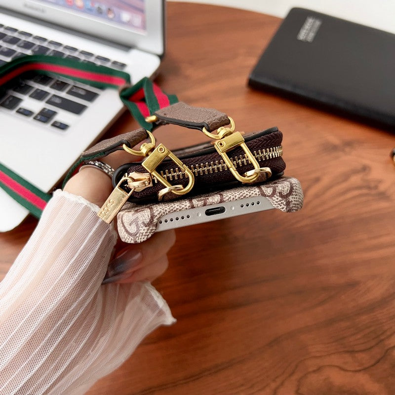 Lou Card Holder Chain iPhone Case