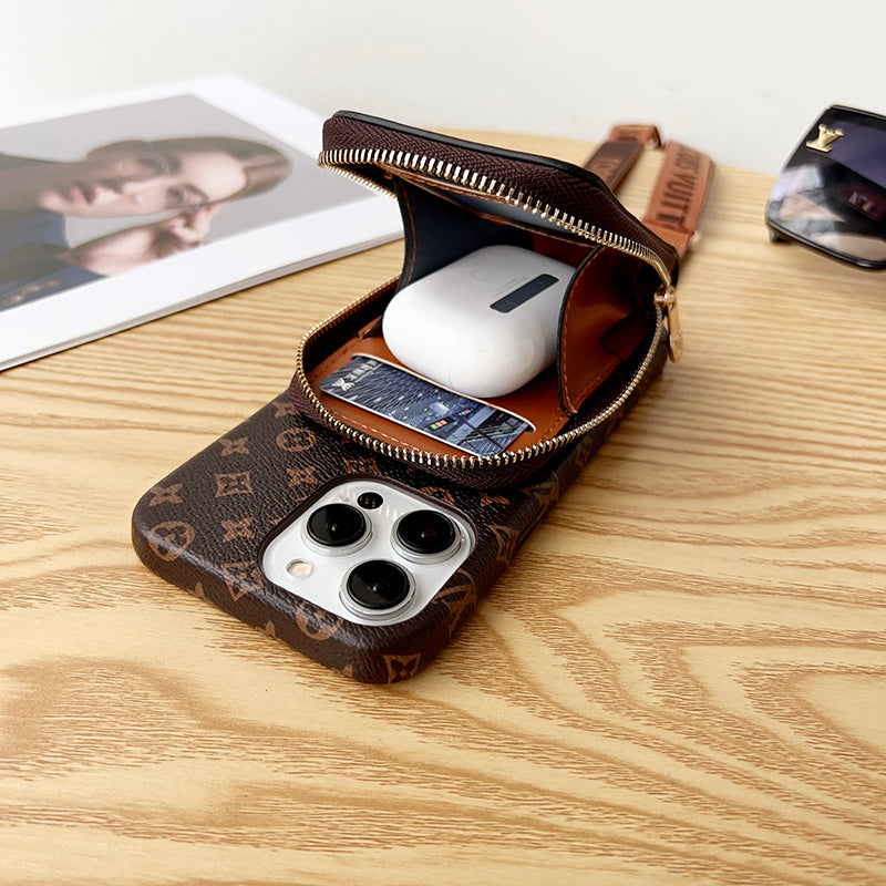 Lou Card Holder Chain iPhone Case