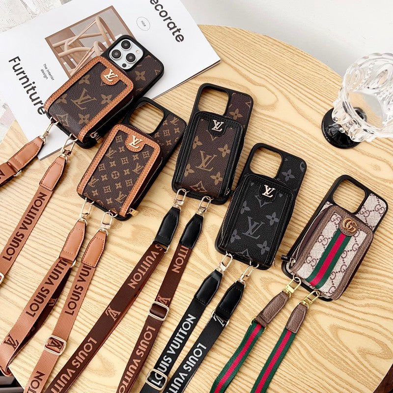 Lou Card Holder Chain iPhone Case