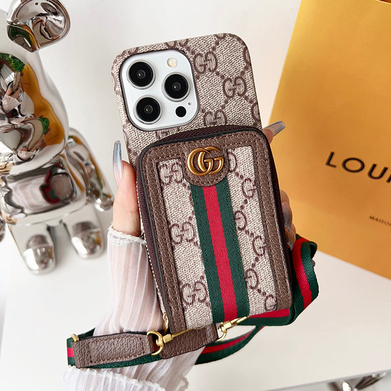 Lou Card Holder Chain iPhone Case