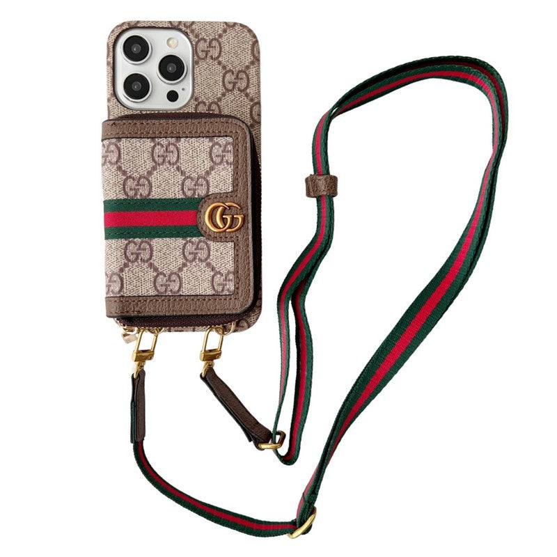 Lou Card Holder Chain iPhone Case