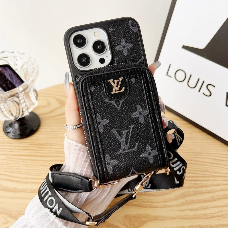 Lou Card Holder Chain iPhone Case