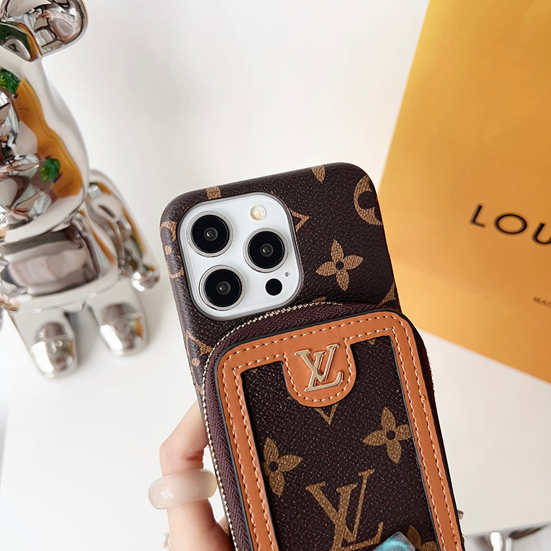 Lou Card Holder Chain iPhone Case