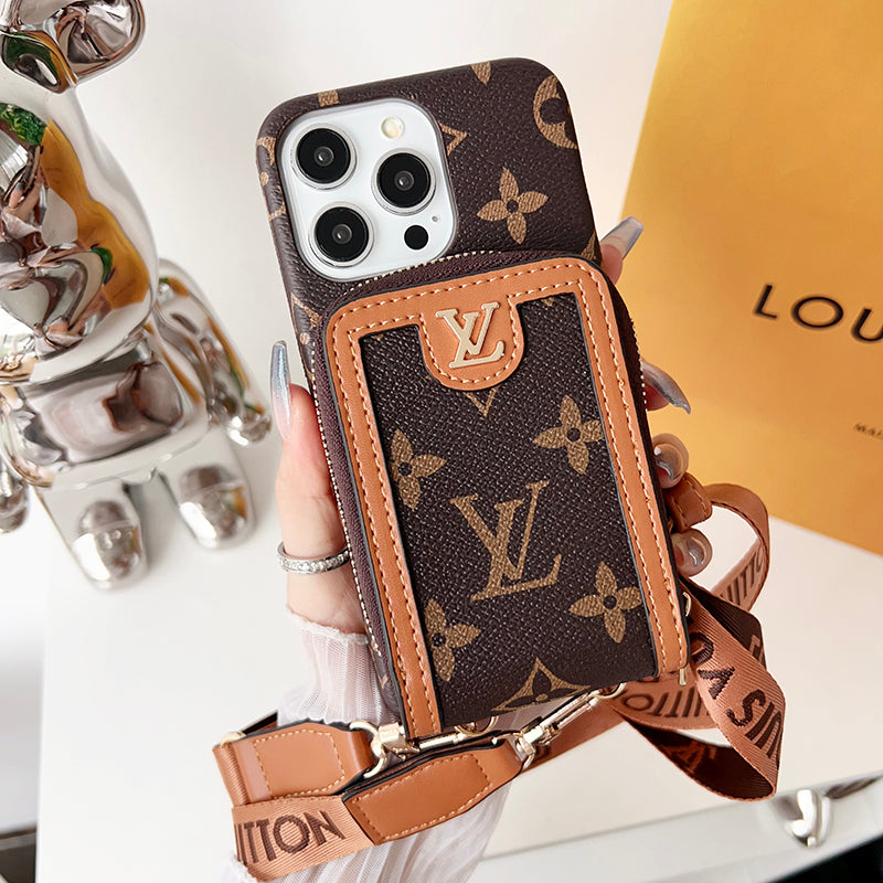 Lou Card Holder Chain iPhone Case