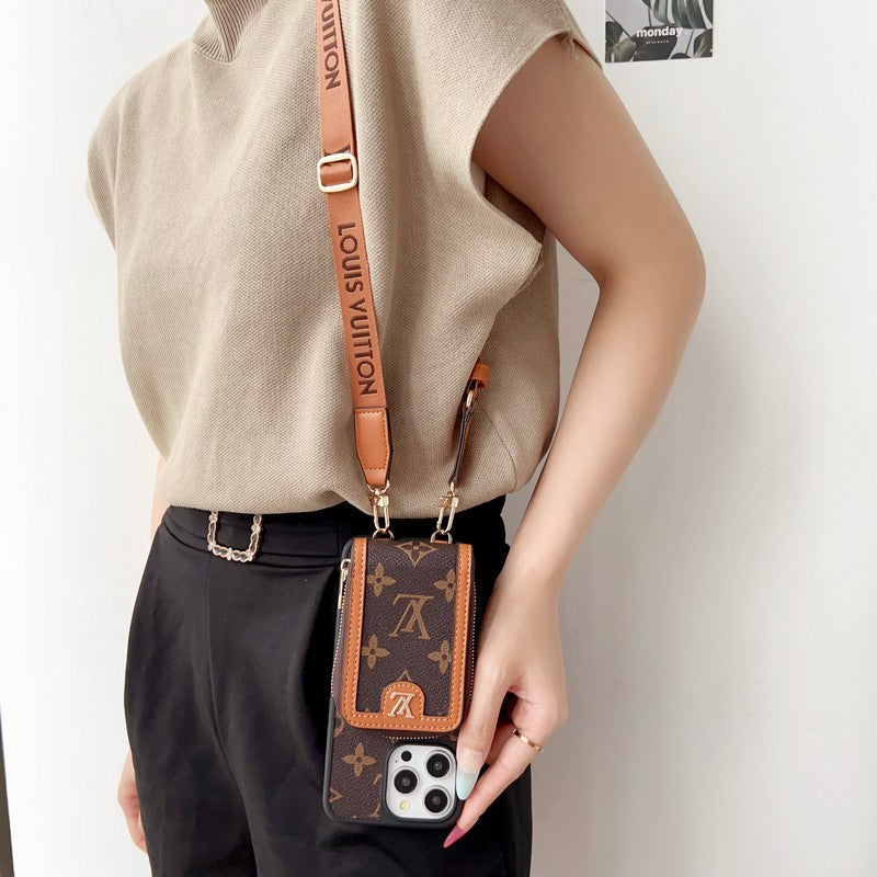 Lou Card Holder Chain iPhone Case