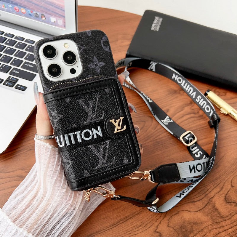 Lou Card Holder Chain iPhone Case