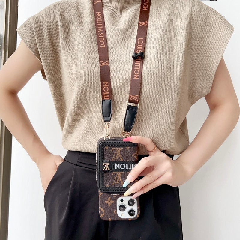 Lou Card Holder Chain iPhone Case