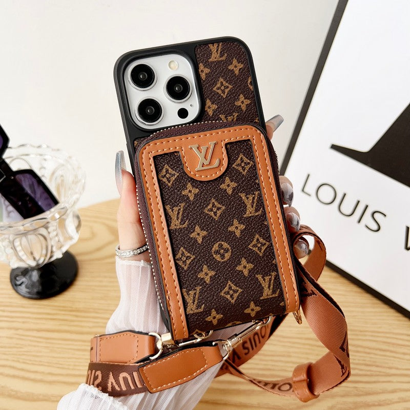 Lou Card Holder Chain iPhone Case