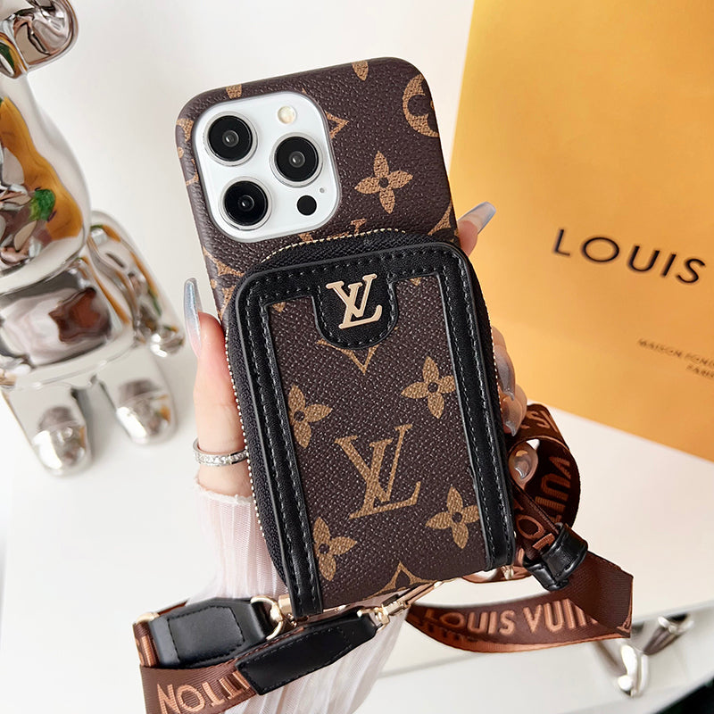 Lou Card Holder Chain iPhone Case