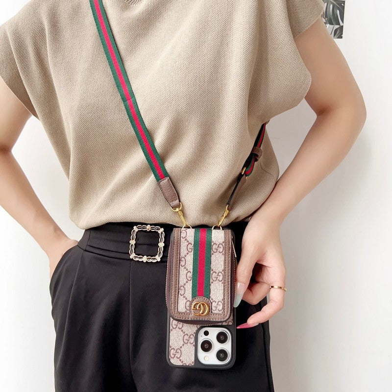 Lou Card Holder Chain iPhone Case