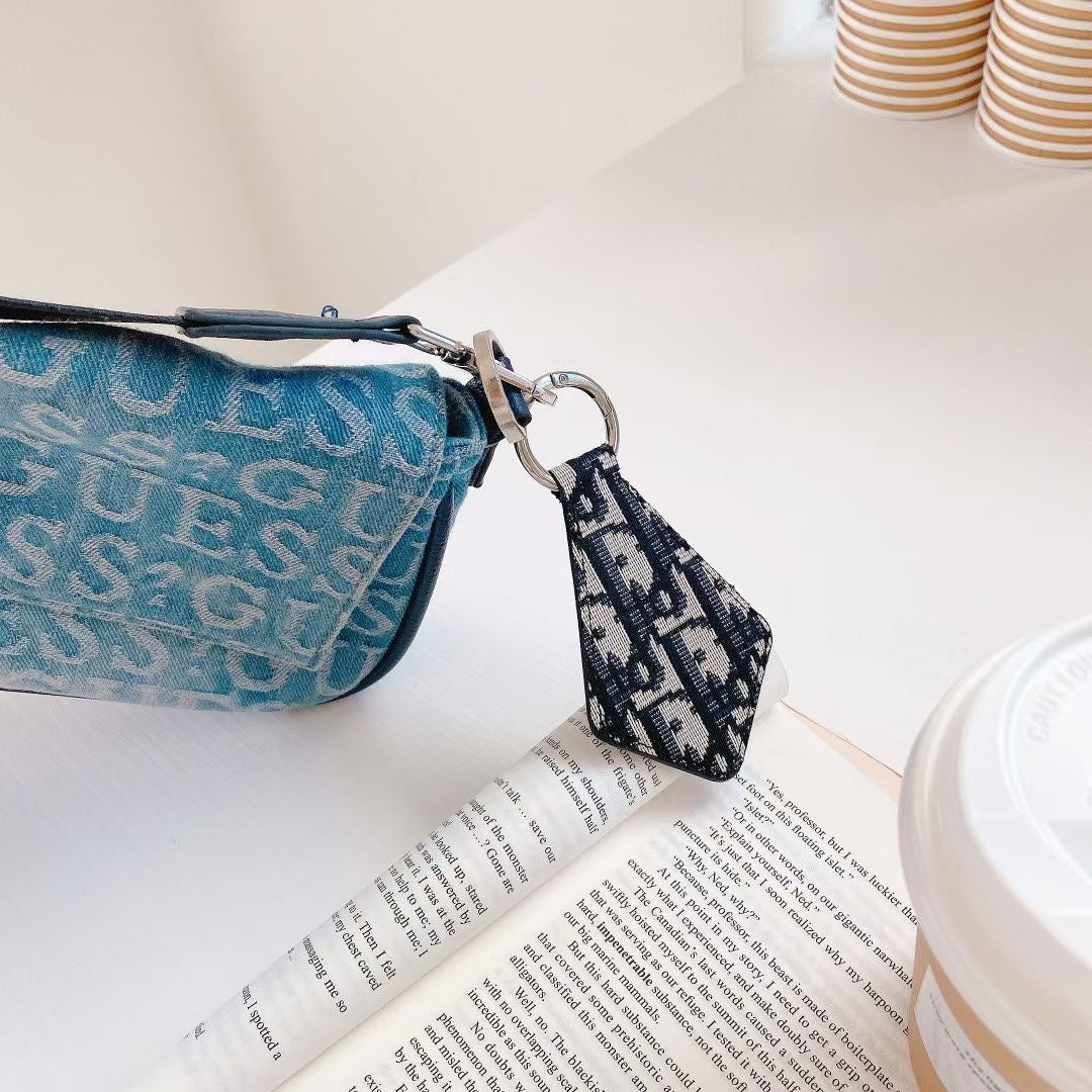 Christian Dior Leather Key Chain