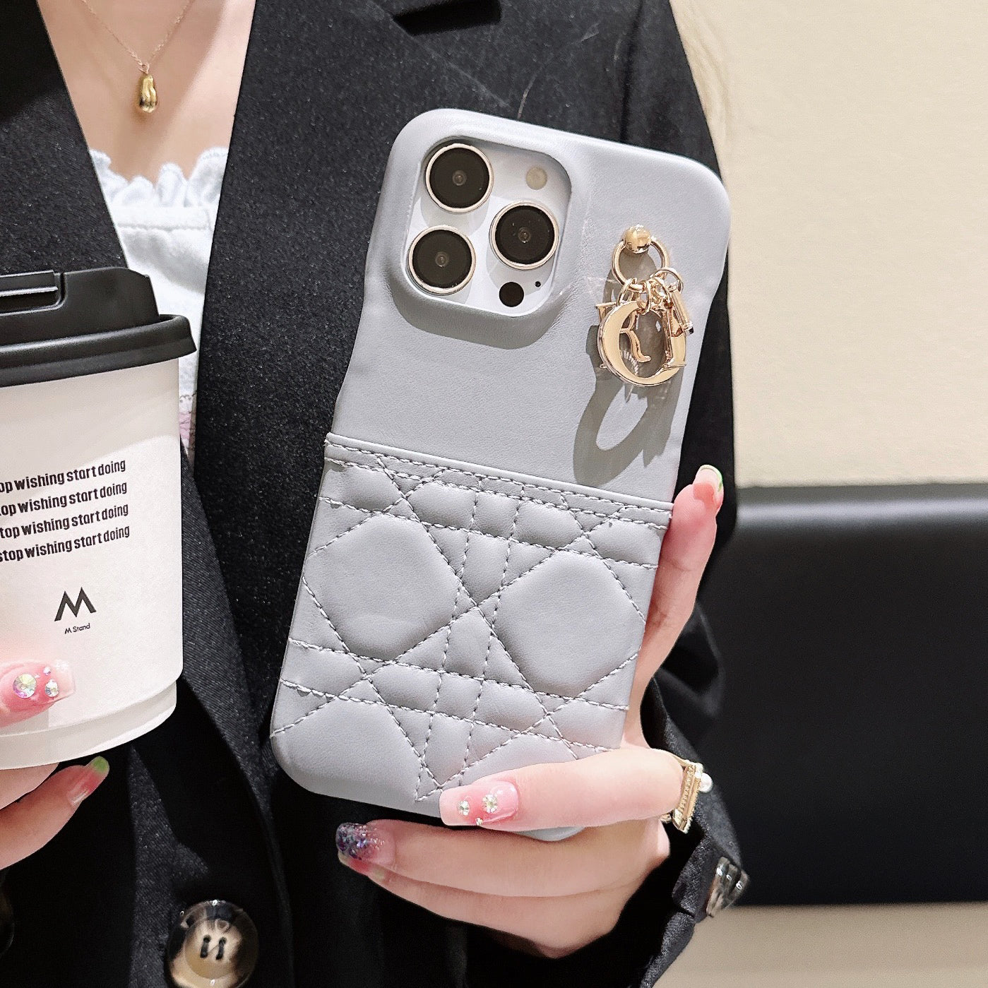 CD Leather iPhone Case