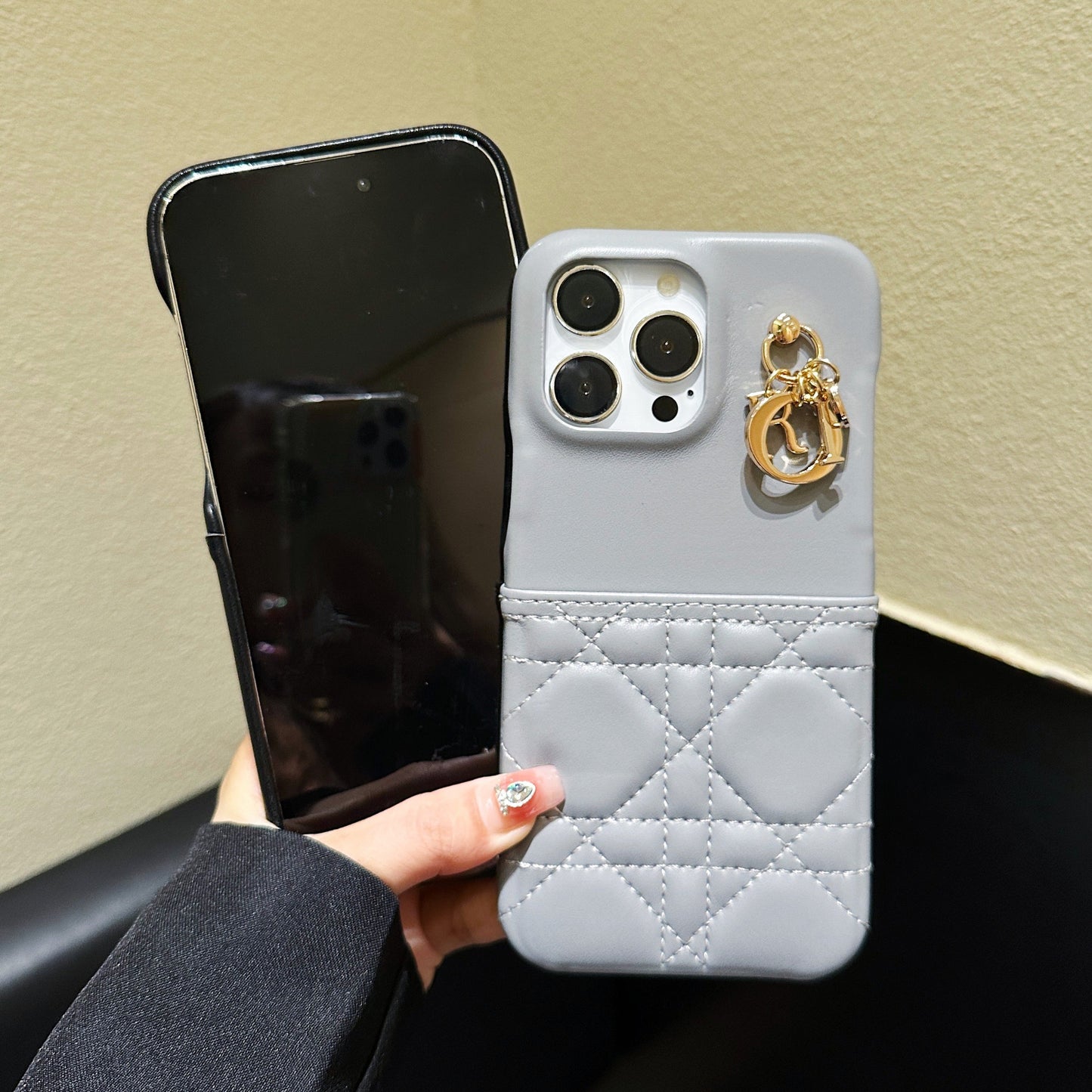 CD Leather iPhone Case