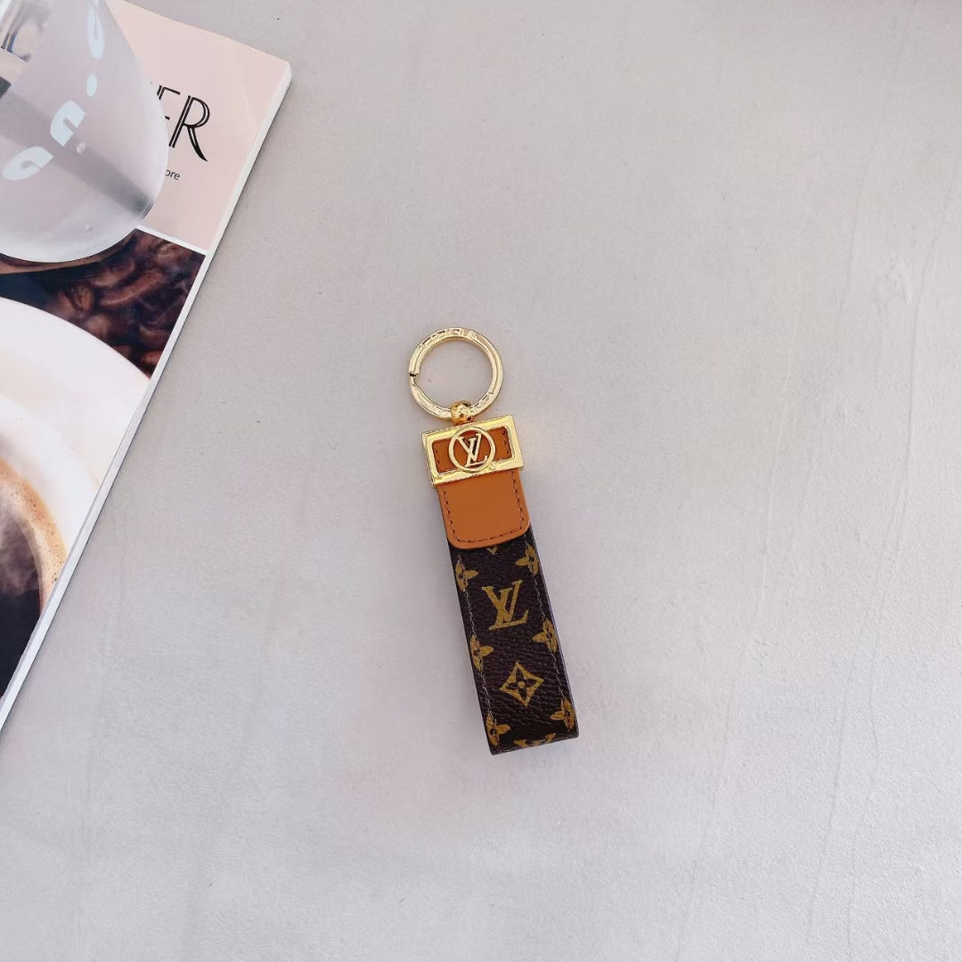 Louis Vuitton Leather Key Chain