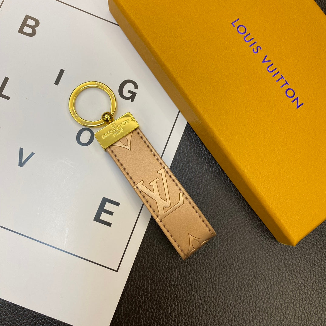 Louis Vuitton Leather Key Chain