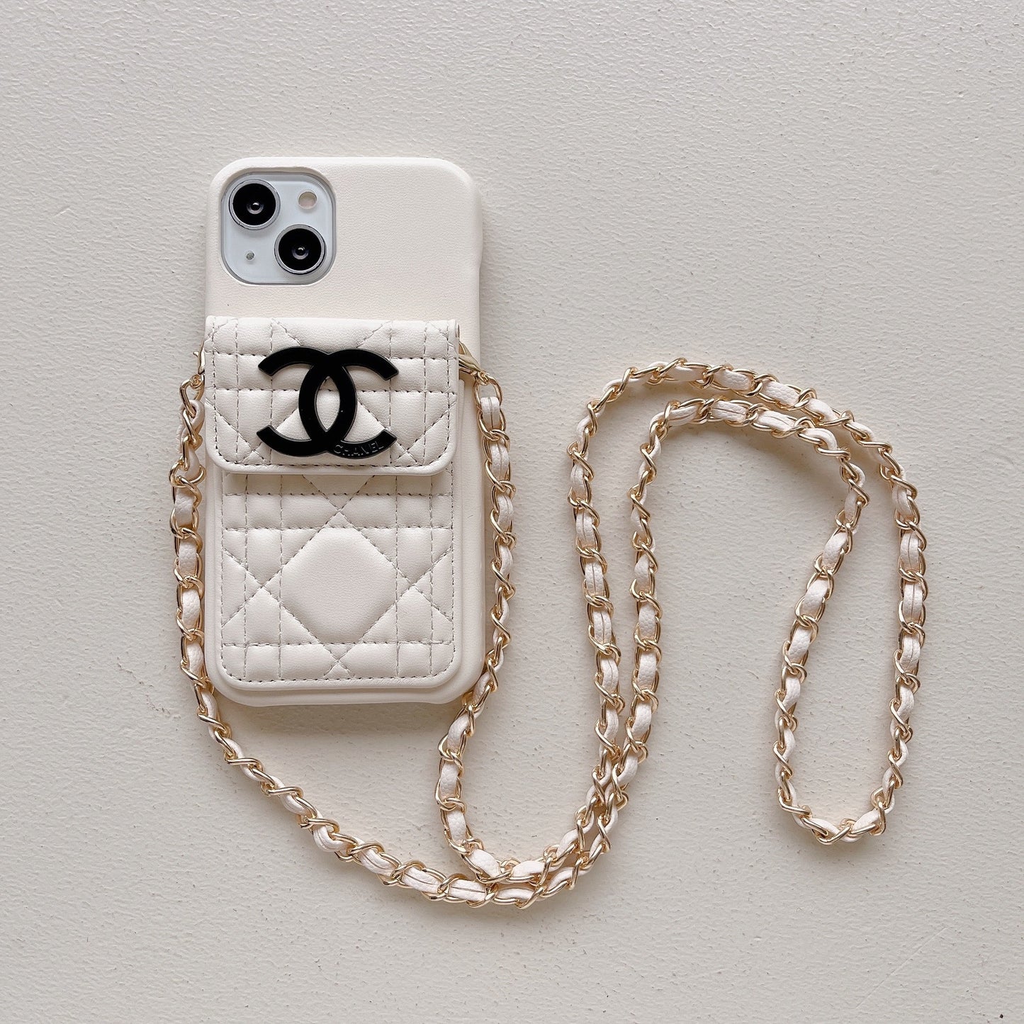 CC Card Holder Chain iPhone Case
