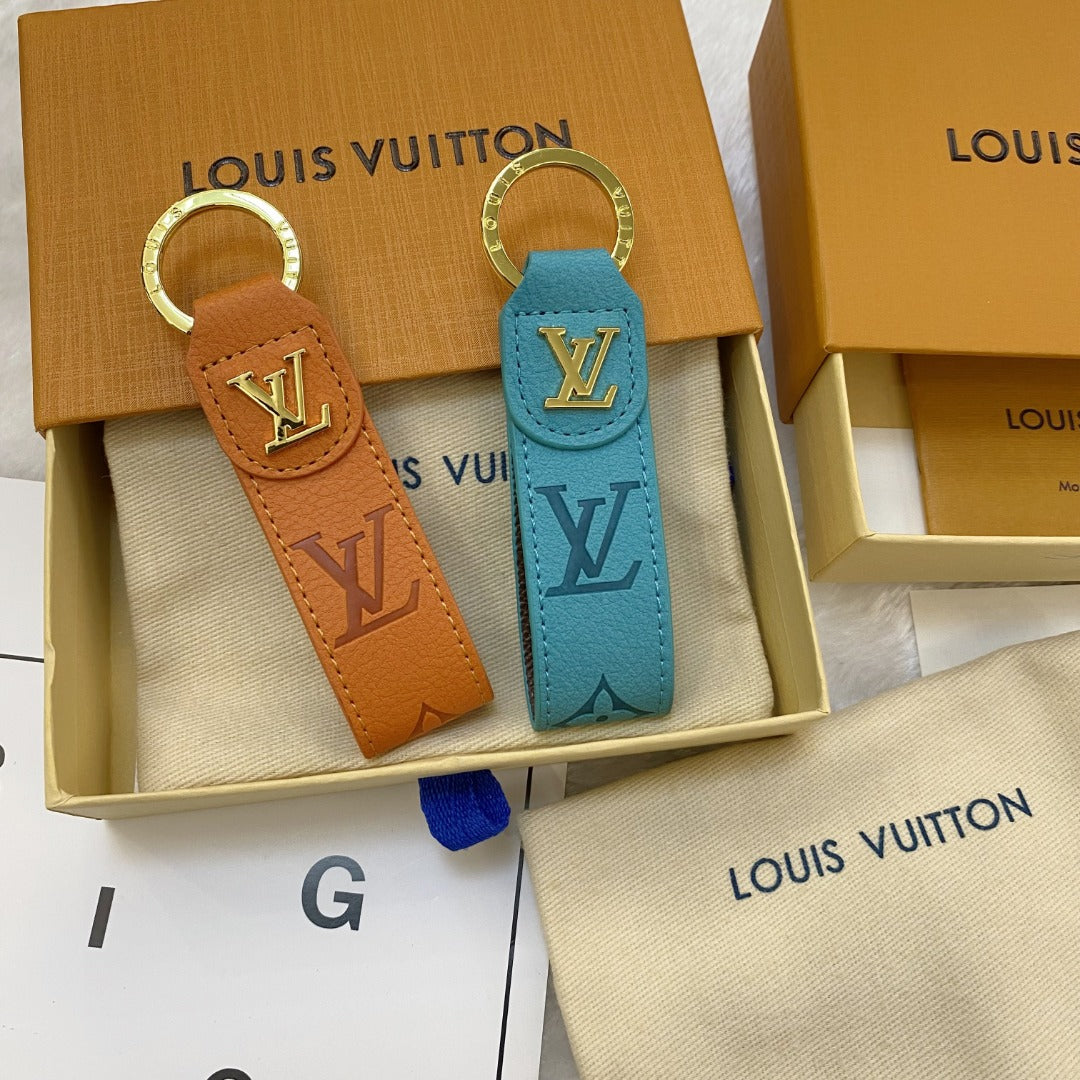 Louis Vuitton Leather Key Chain
