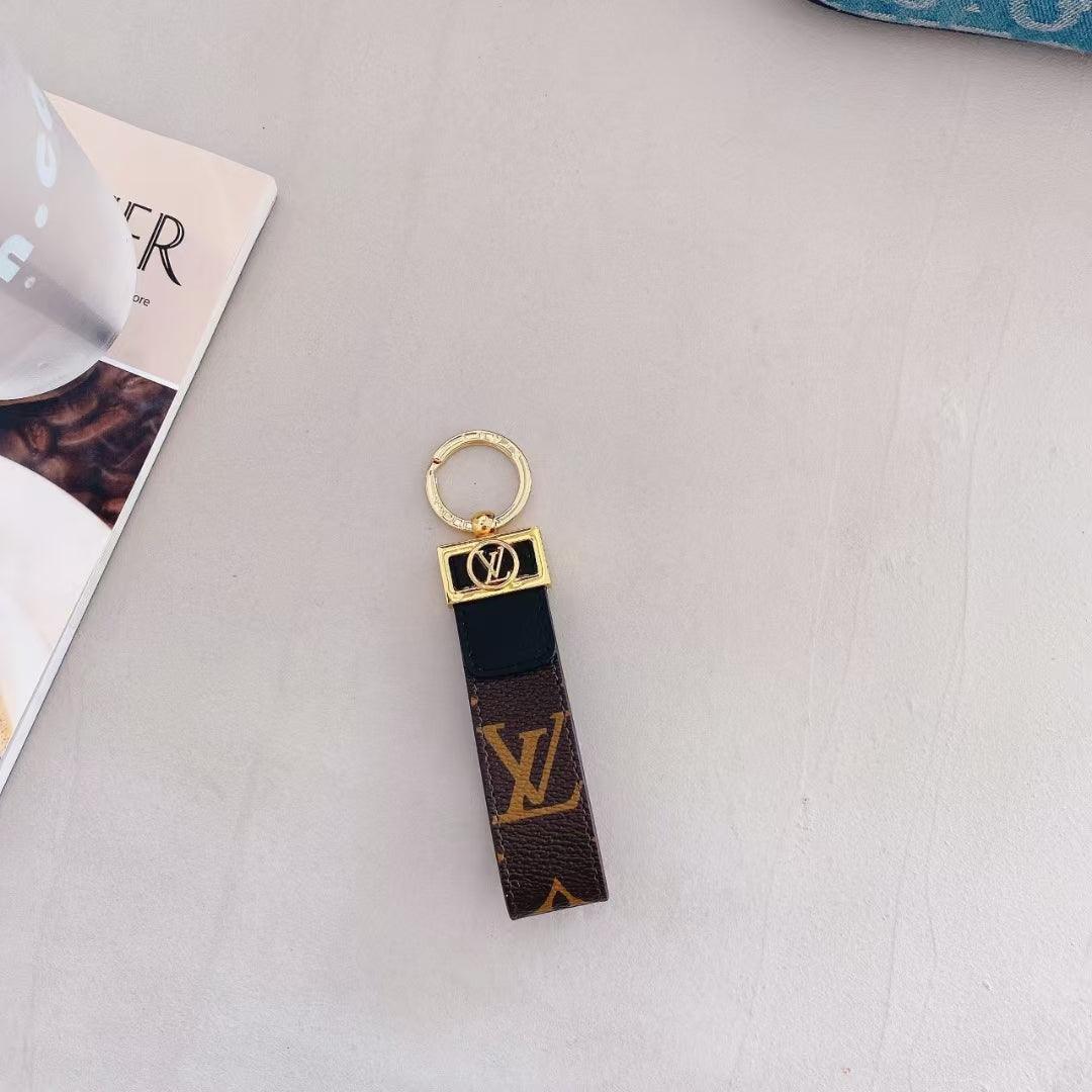 Louis Vuitton Leather Key Chain