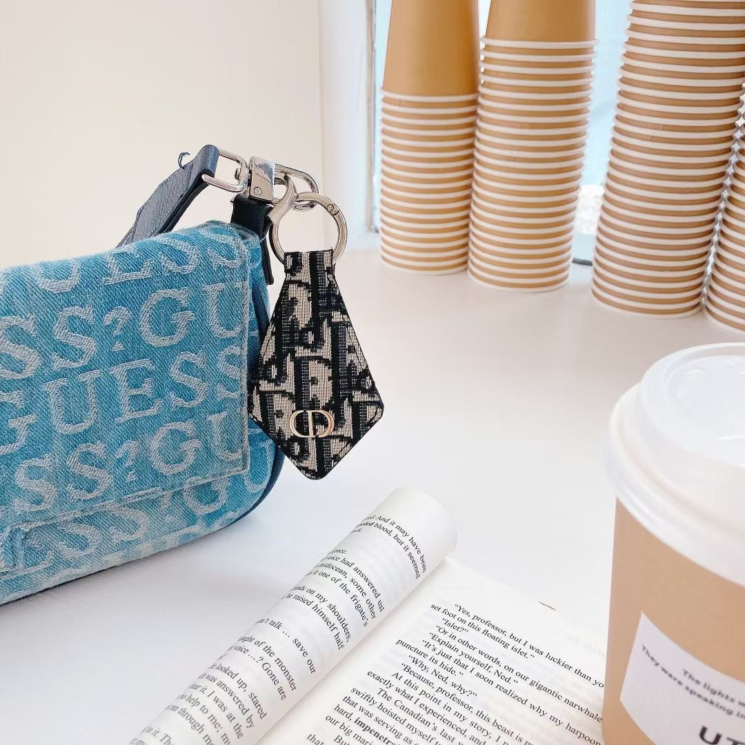 Christian Dior Leather Key Chain