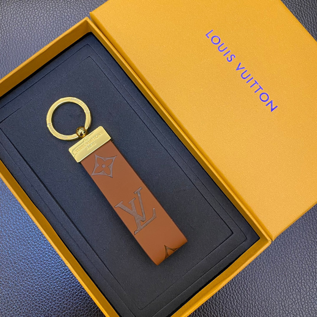 Louis Vuitton Leather Key Chain