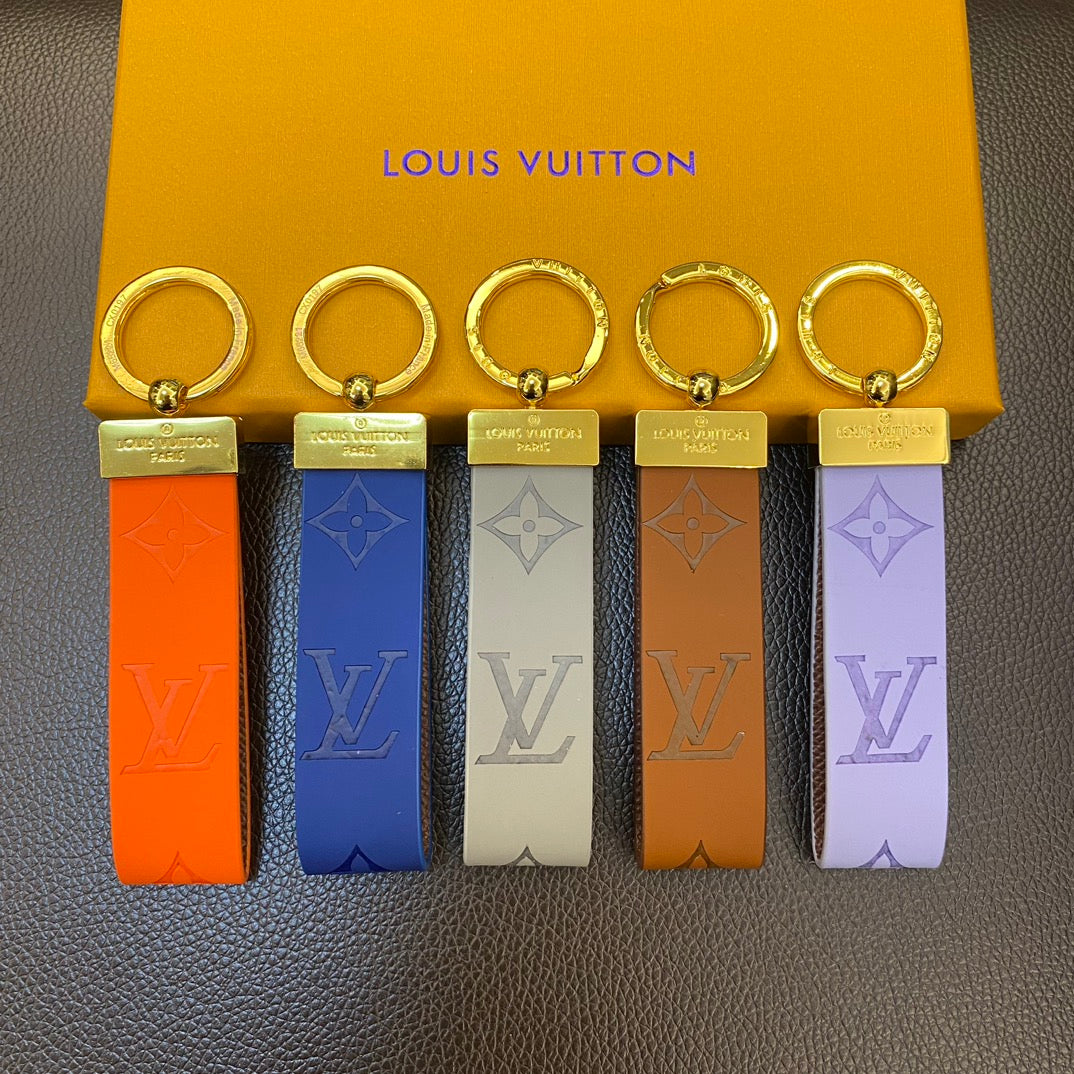Louis Vuitton Leather Key Chain
